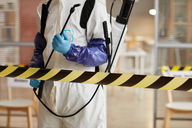 Professional Infectious Disease Decontamination technician working in Woods Hole, MA